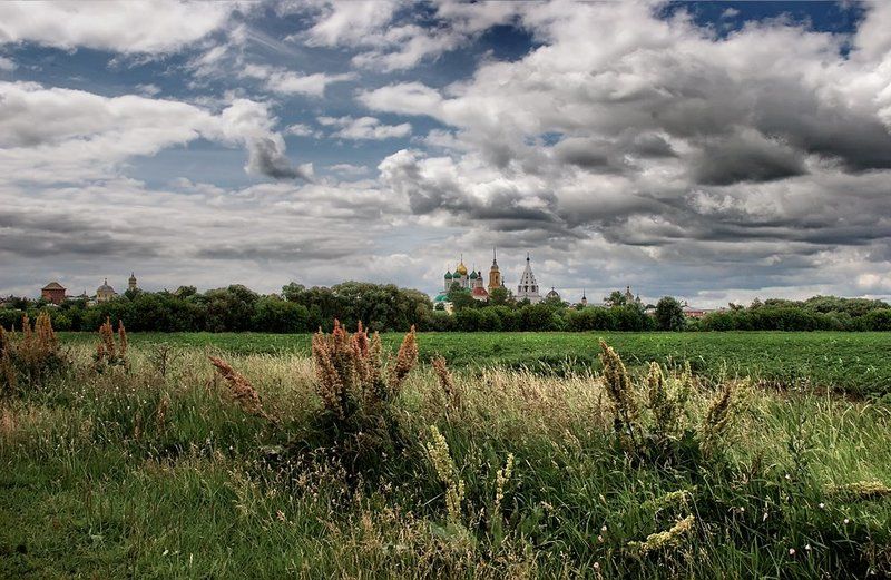 Вид на городок Коломну фото превью