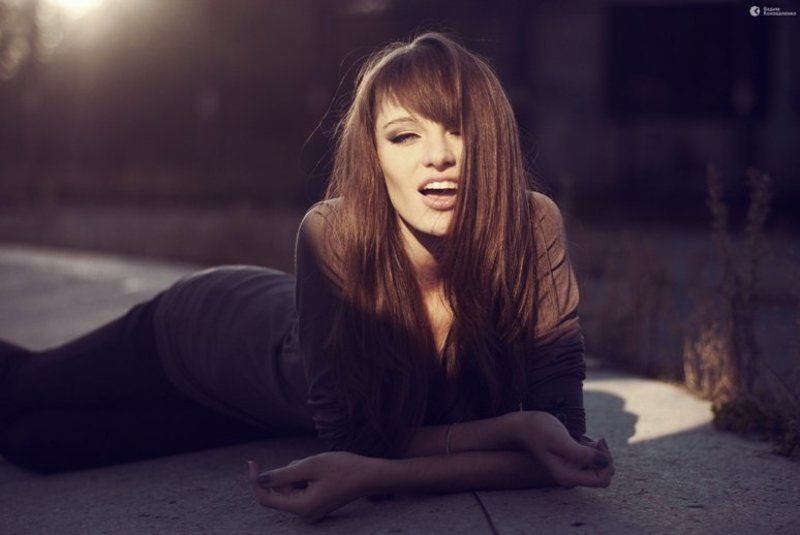 Игра света на закате фото превью