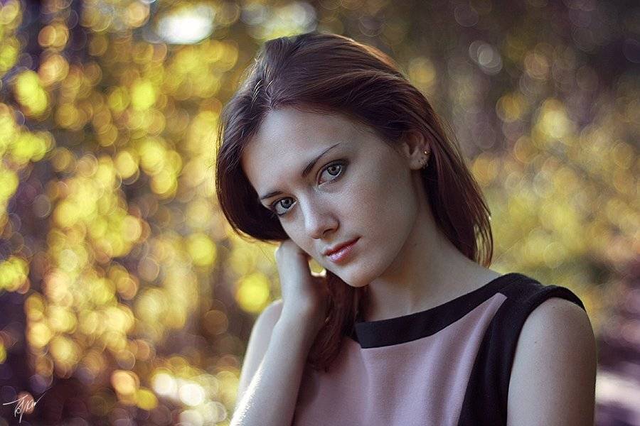 daria, дарья, девушка, girl, trees, лес, деревья, forrest, поле, платье, dress, summer, лето, eyes, глаза, Толоконников Максим