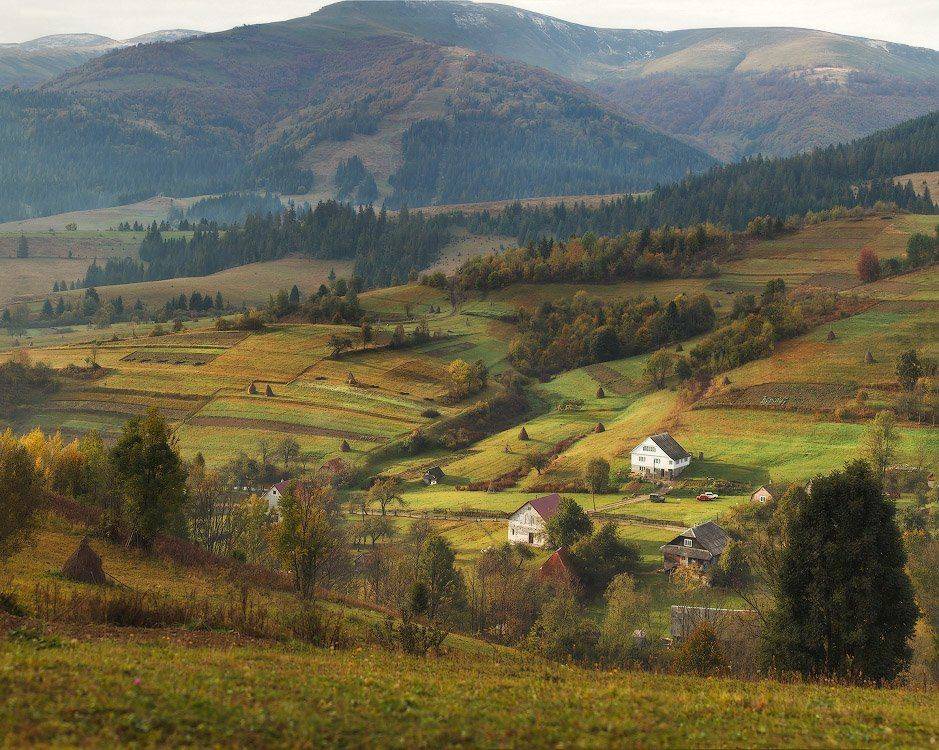 карпаты, октябрь, осень, утро, Вейзе Максим