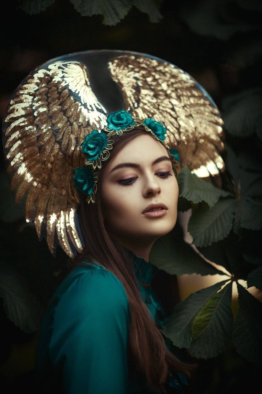 portrait, angel, model, Катерина Клио