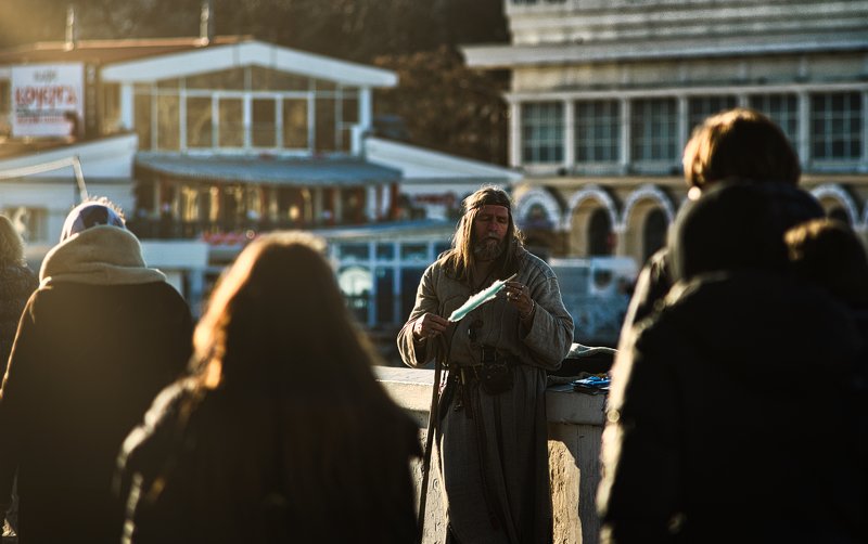 портрет, стрит фото, улица, странник Чужой среди своих фото превью