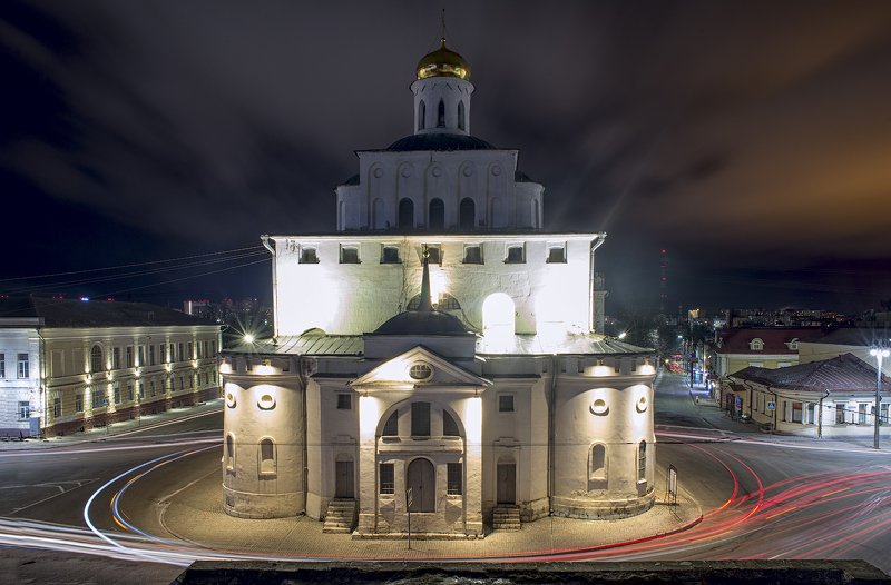владимир ,ночь ,город Владимир. фото превью