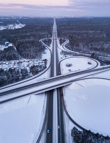 Дорога в город