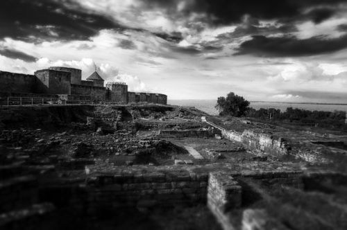 Bilhorod-Dnistrovskyi fortress black