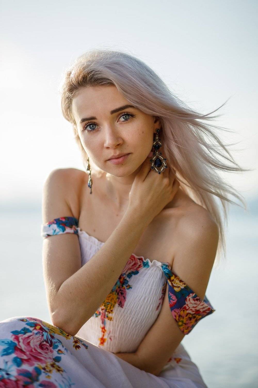 портрет, девушка, Сергеев Сергей