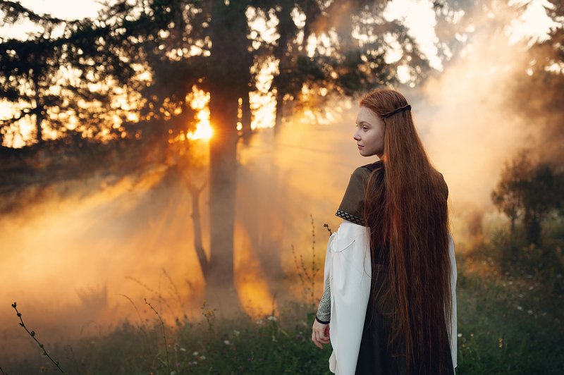 природа, удмуртия, рыжая, портрет, закат, сказка, глазов, дондыдор Сказки ДондыДора часть 3 фото превью