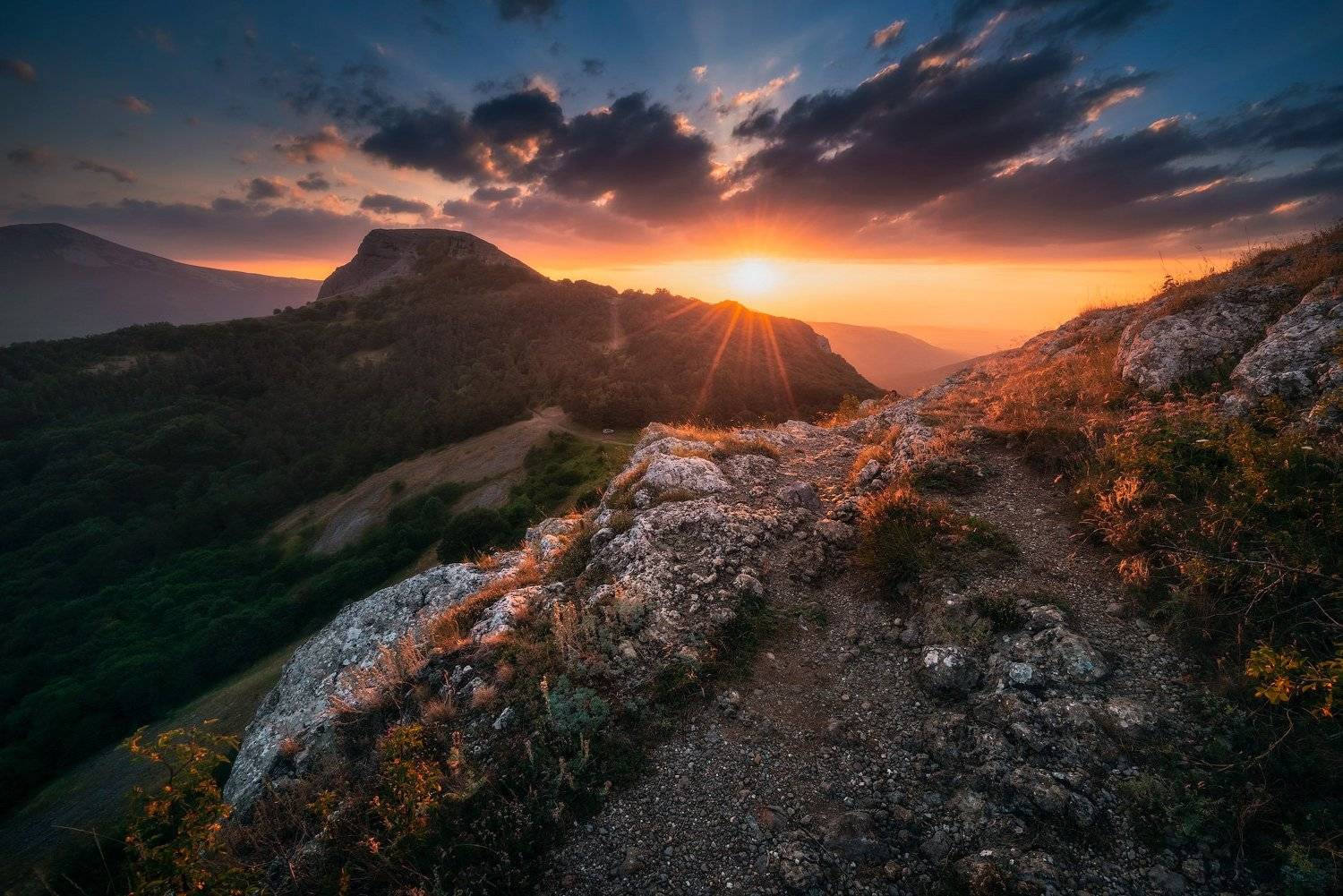 крым, природа, горы, пейзаж, крымские горы, природа крыма, закат, туризм, путешествия, отдых в горах, отдых в крыму, тур по крыму, фототур в крым, Лузанов Вячеслав