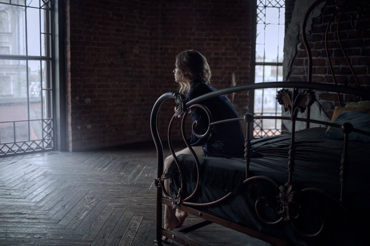 портрет красота девушка арт, Анна Шувалова