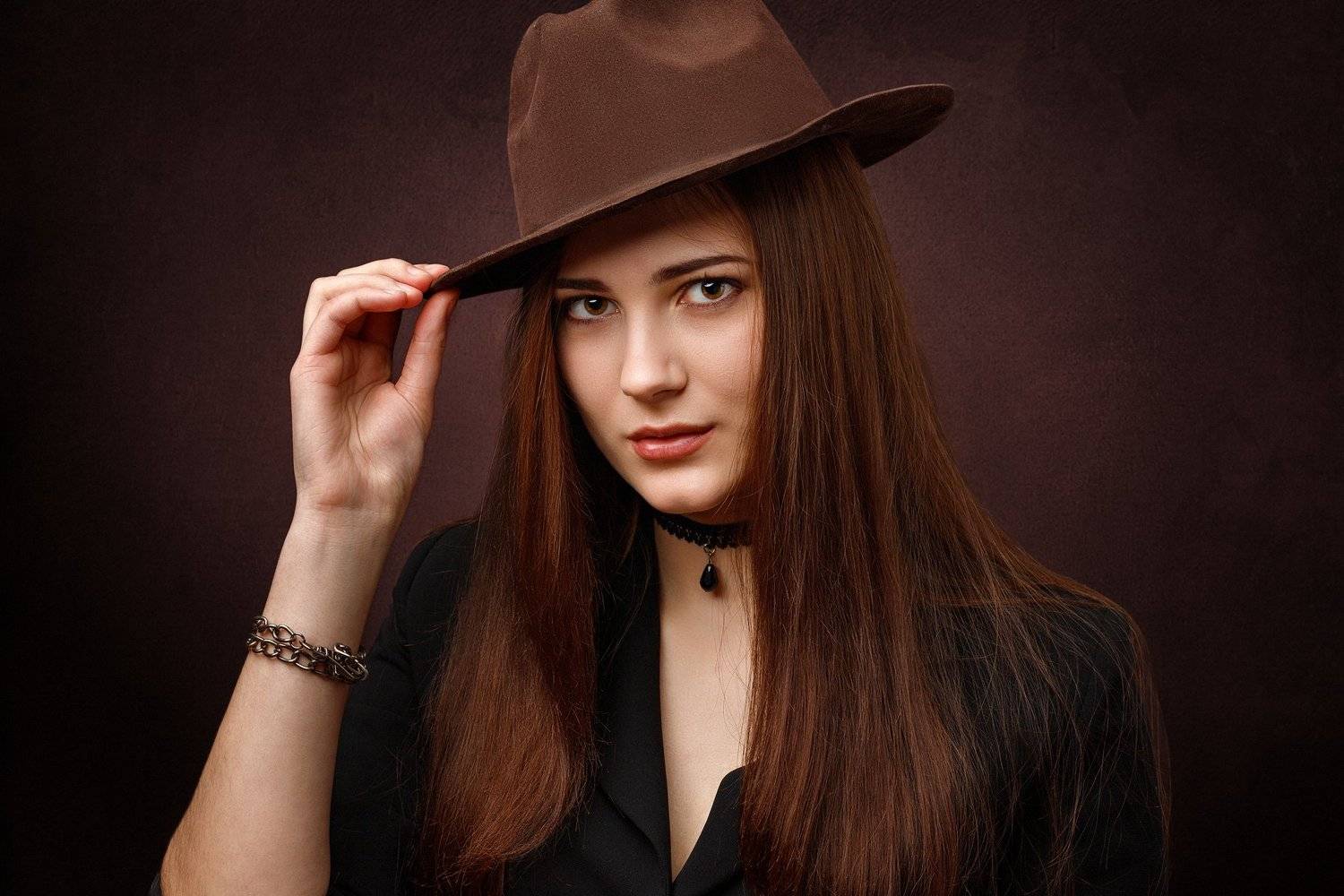 портрет, девушка, Сергеев Сергей