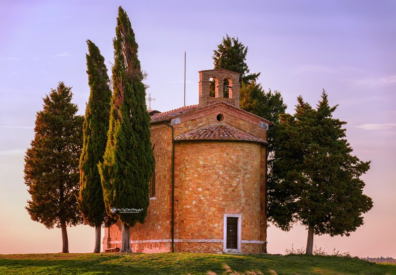 landscape chapel history nature The Marvel of Tuscany фото превью