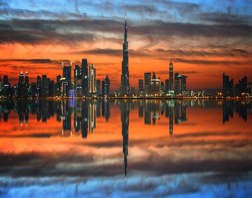 The Skyline of Dubai