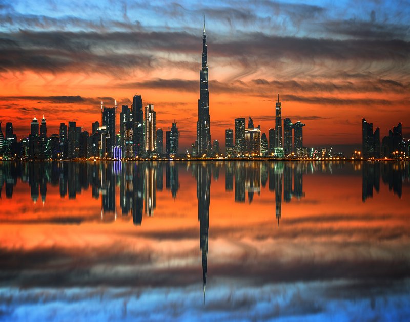 cityscape The Skyline of Dubai фото превью