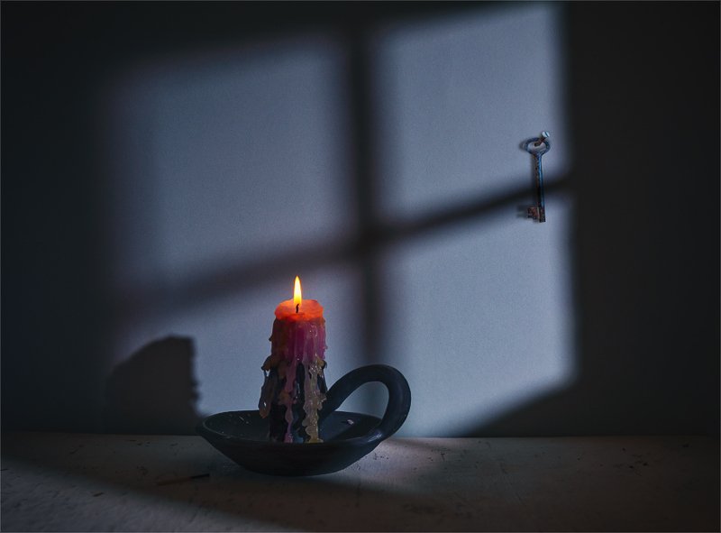 натюрморт с о свечей фото превью