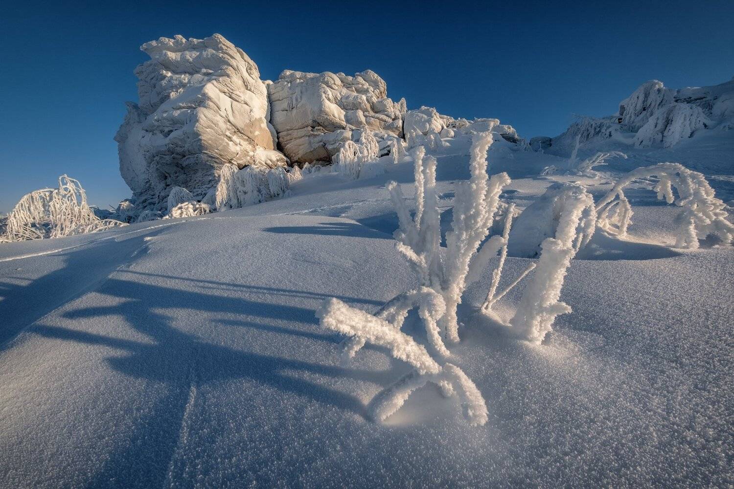 снег, мороз, горы, урал, пермь, губаха, солнце, день, Андрей Чиж
