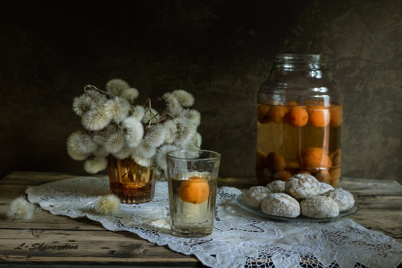 Пряники с компотом фото превью