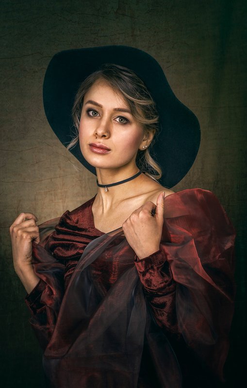 девушка, студия, портрет, камерный_портрет, студийная_съёмка Даша К. фото превью