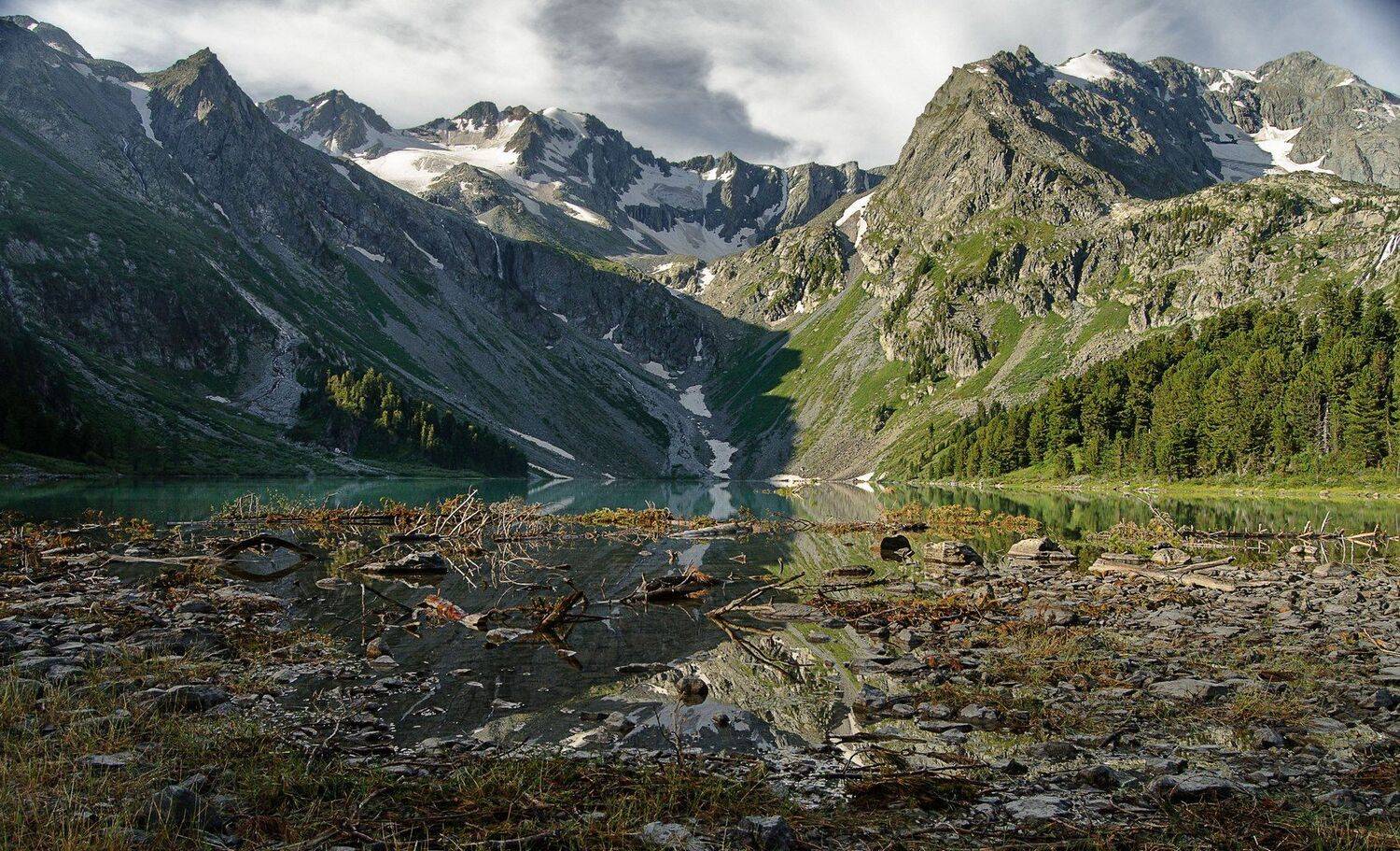 алтай. верхнее мультинское озеро., Марина Фомина