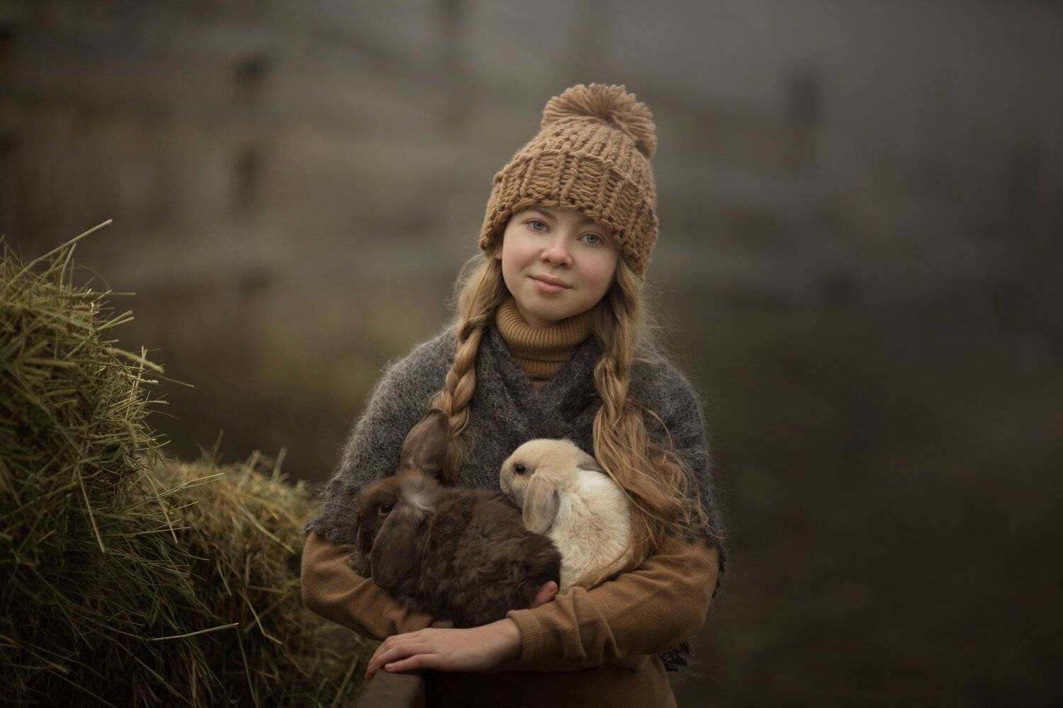 девочка и кролики, кролики, детский портреттоп фотограф, детский фотограф, семейный фотограф, детская фотография, детский портрет, портрет, портретный фотограф, известный фотограф, фотограф валерия мороз, сказочная ретушь, волшебный свет, волшебная обрабо, Валерия Мороз