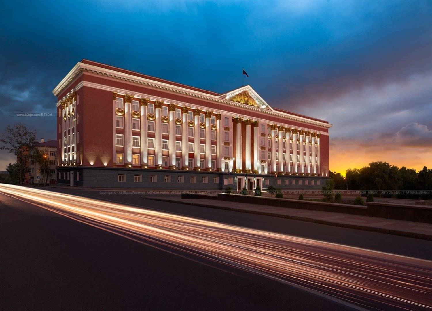 capriccio, veduta, photoartist, ведута, каприччио, фотохудожник, россия, артем мирный, курск, russia, artyom mirniy, kursk, дом советов, небо, губернатор, Артём Мирный