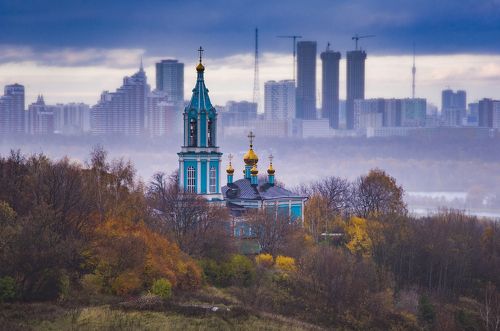 Дождливым днем в Крылатском