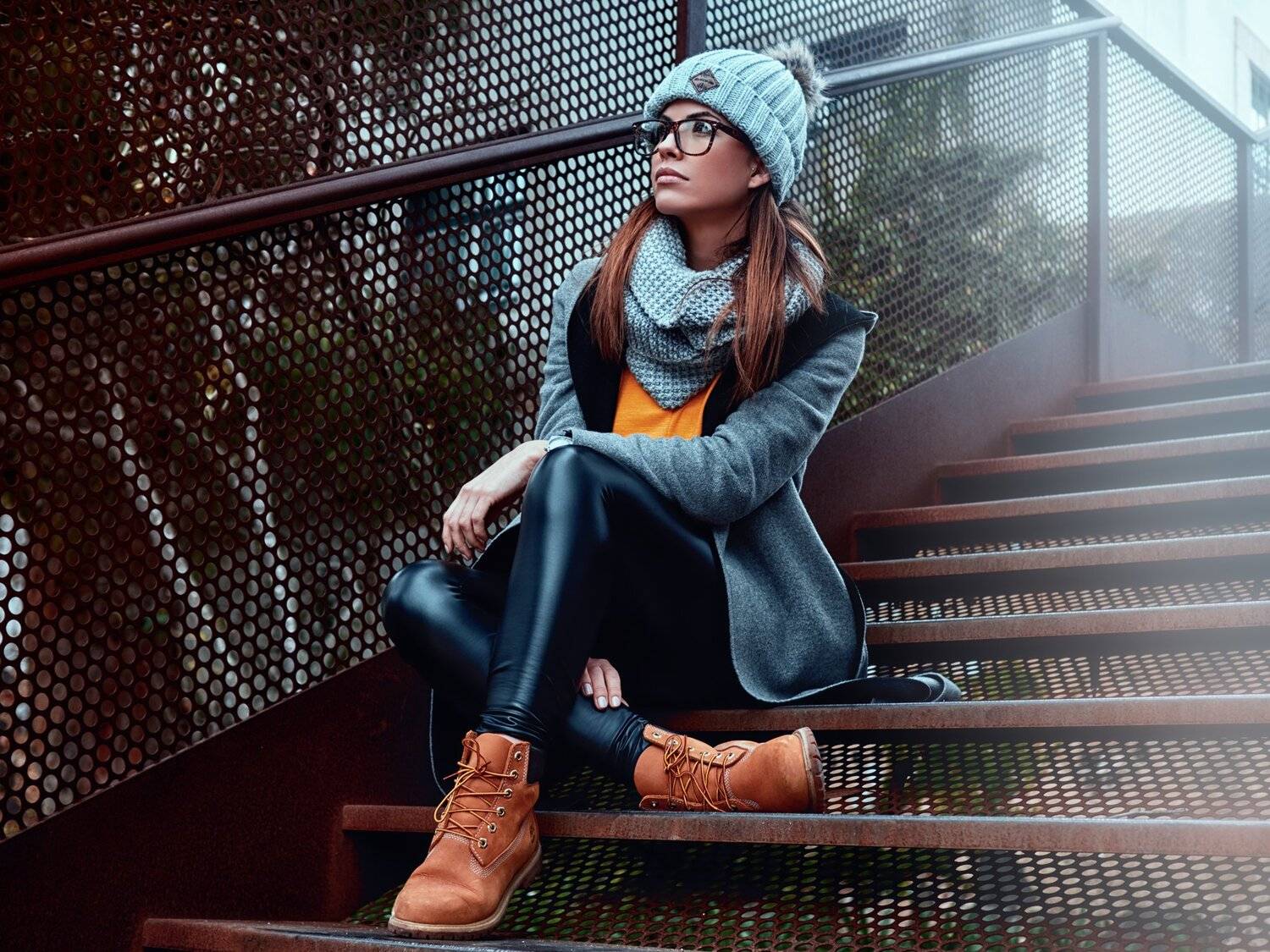 Lisbon Woman Winter, Pedro Courelas