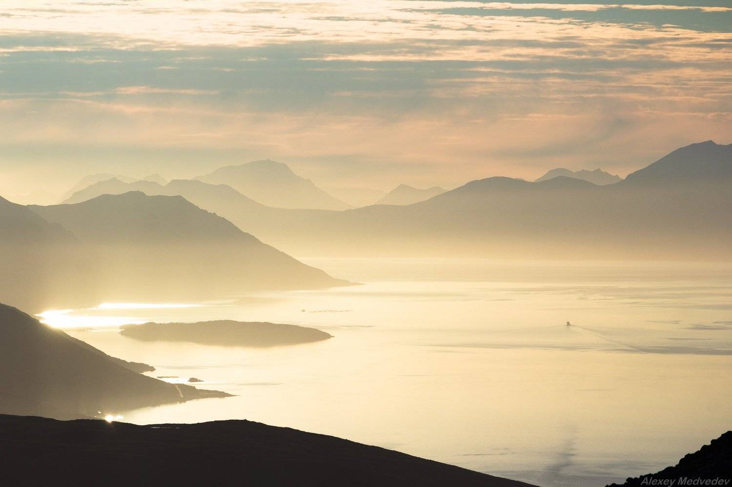  Тромсе, Норвегия, пляж, море, серер, острова, скалы, панорама, norway, tromso, Алексей Медведев