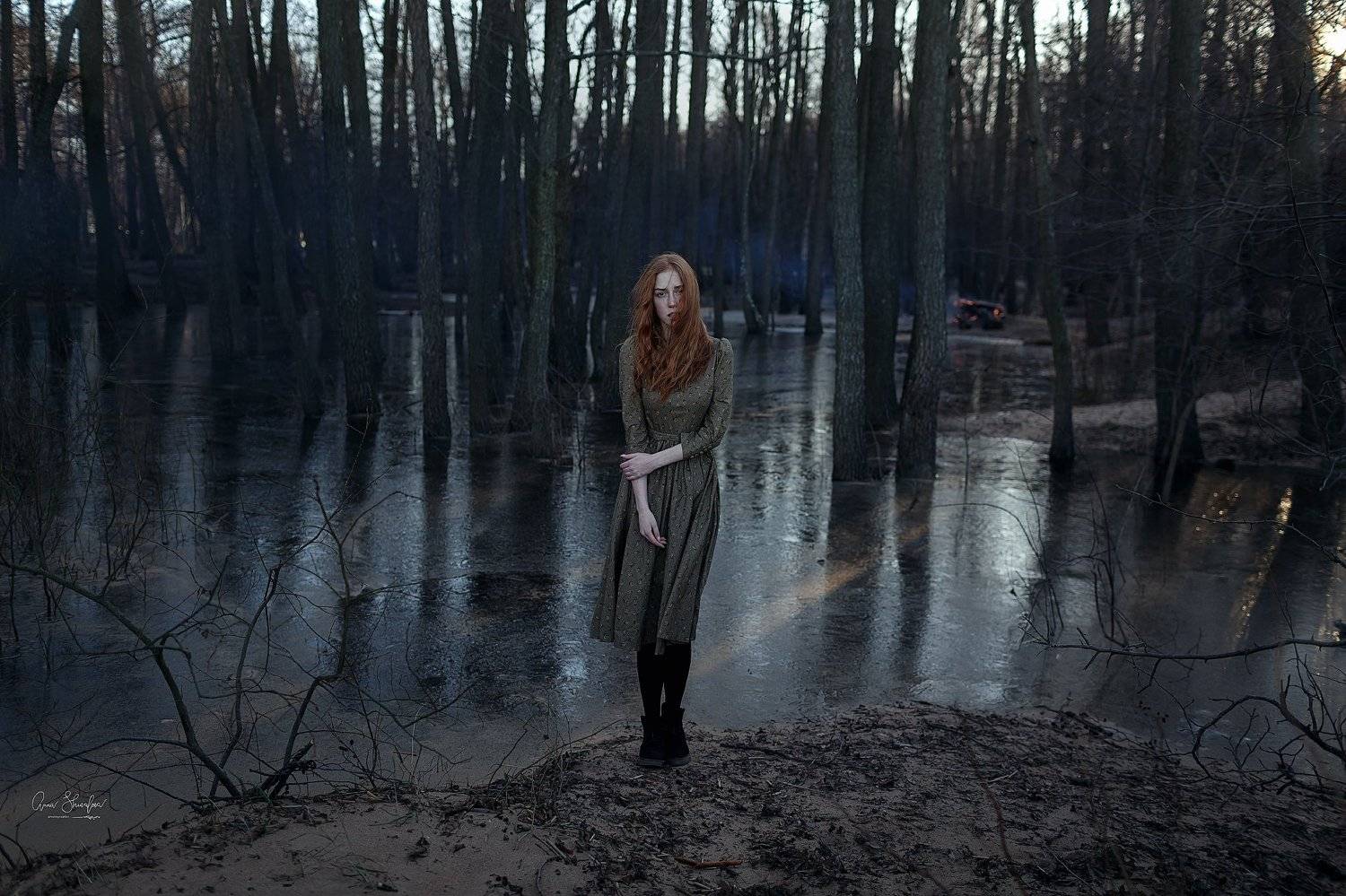 портрет красота девушка арт, Анна Шувалова