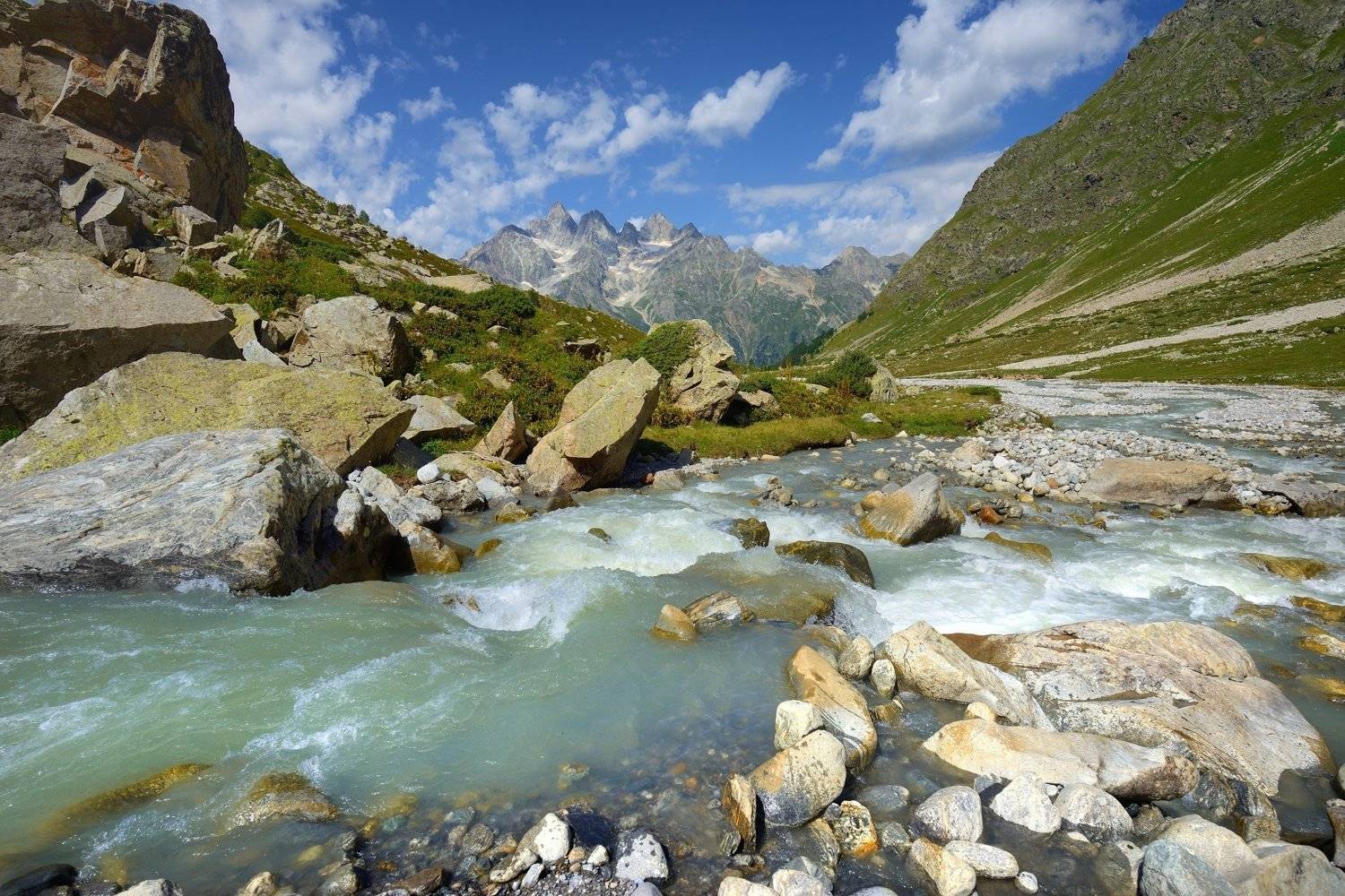 горы кавказ лето актюбе, Александр Жарников