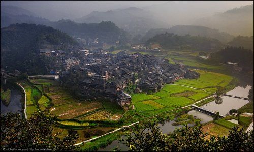 Утро над деревней Ma'an