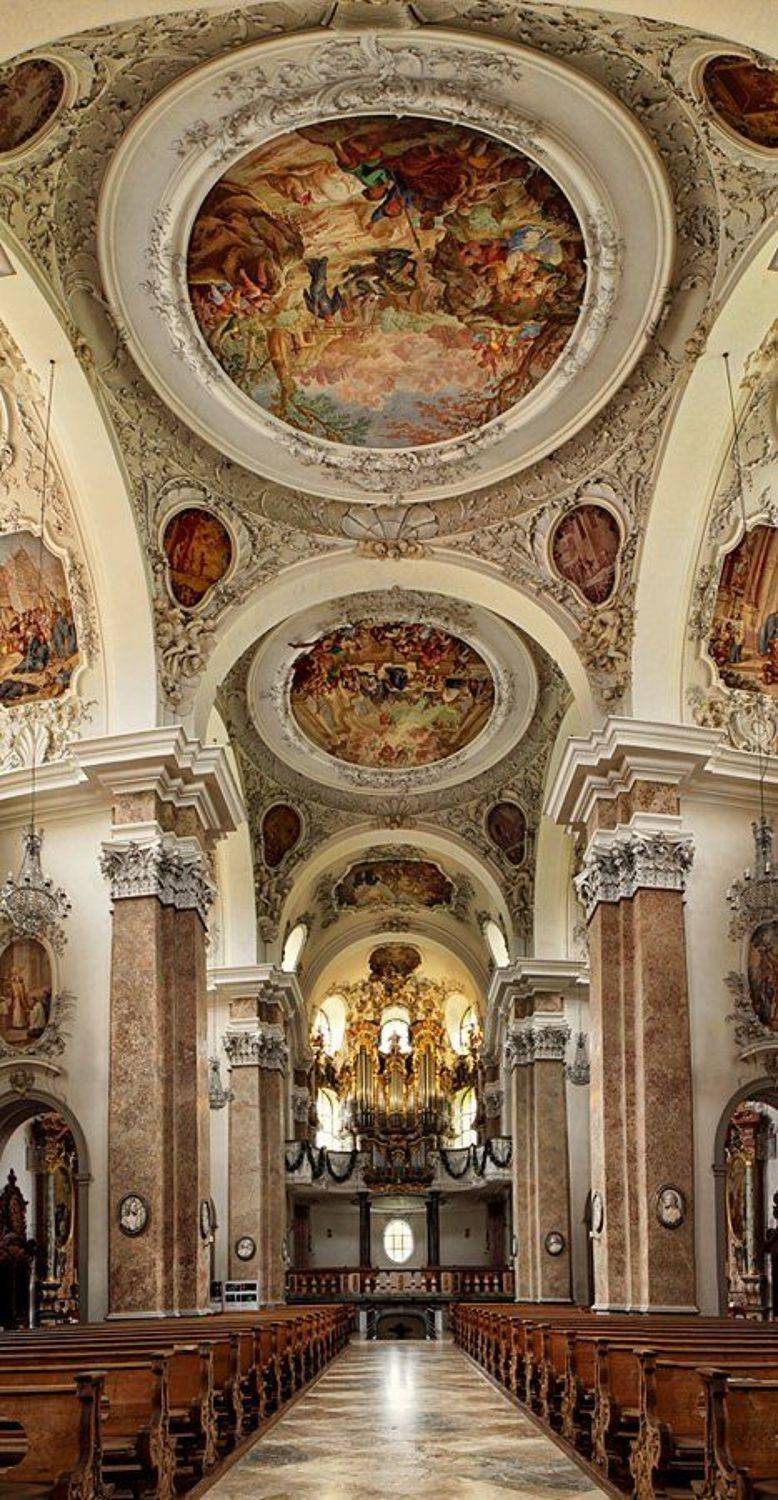 германия, город f&uuml;ssen, barockbasilika st.mang,бавария, Игорь Дубровский