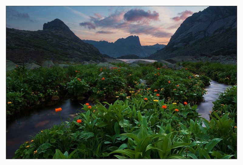 ергаки УТРО  ГОРНОГО  РУЧЬЯ фото превью