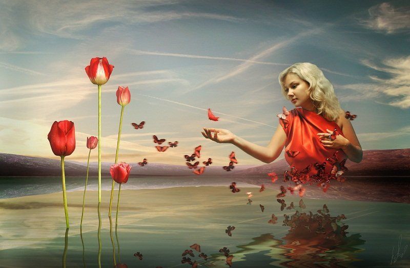 арт,фото Нимфа фото превью