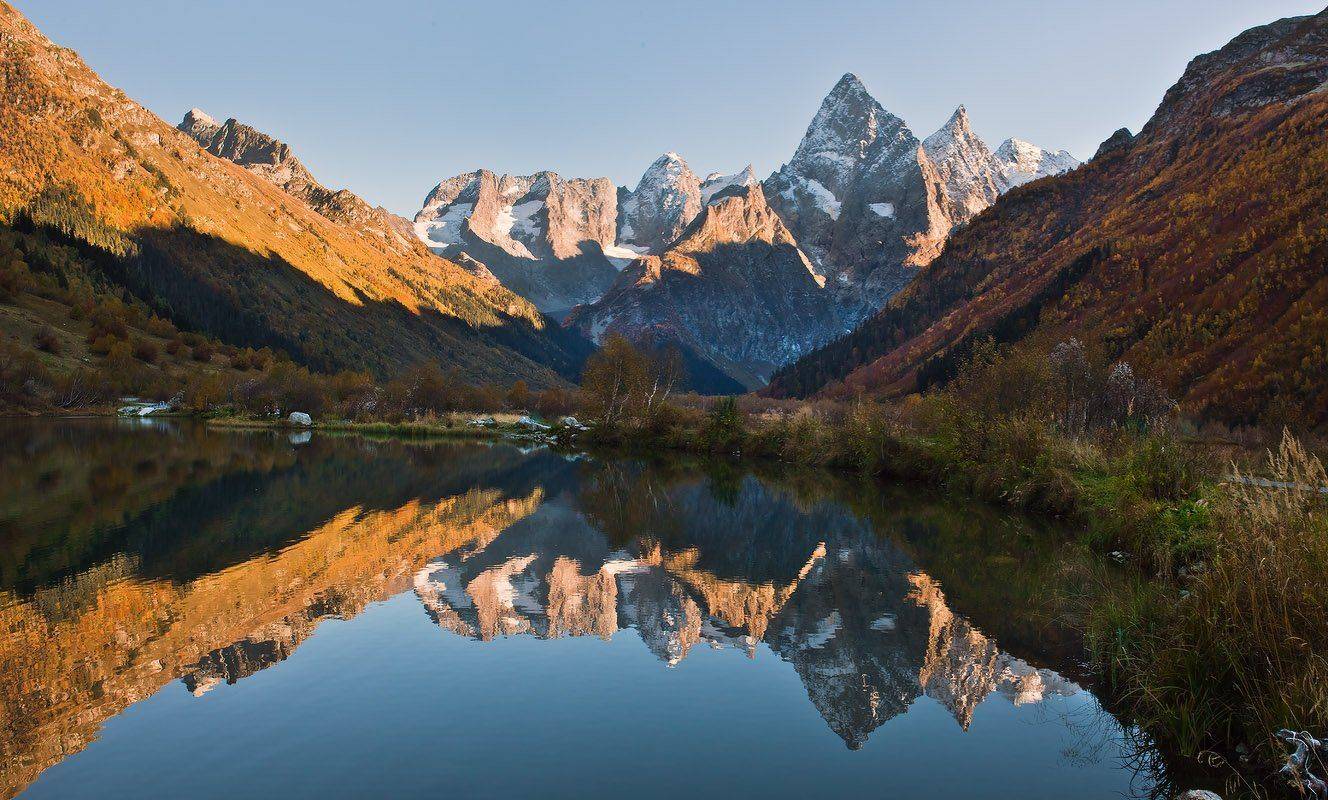 осень, чотча, туманлы, кёль, Николай Мысливцев