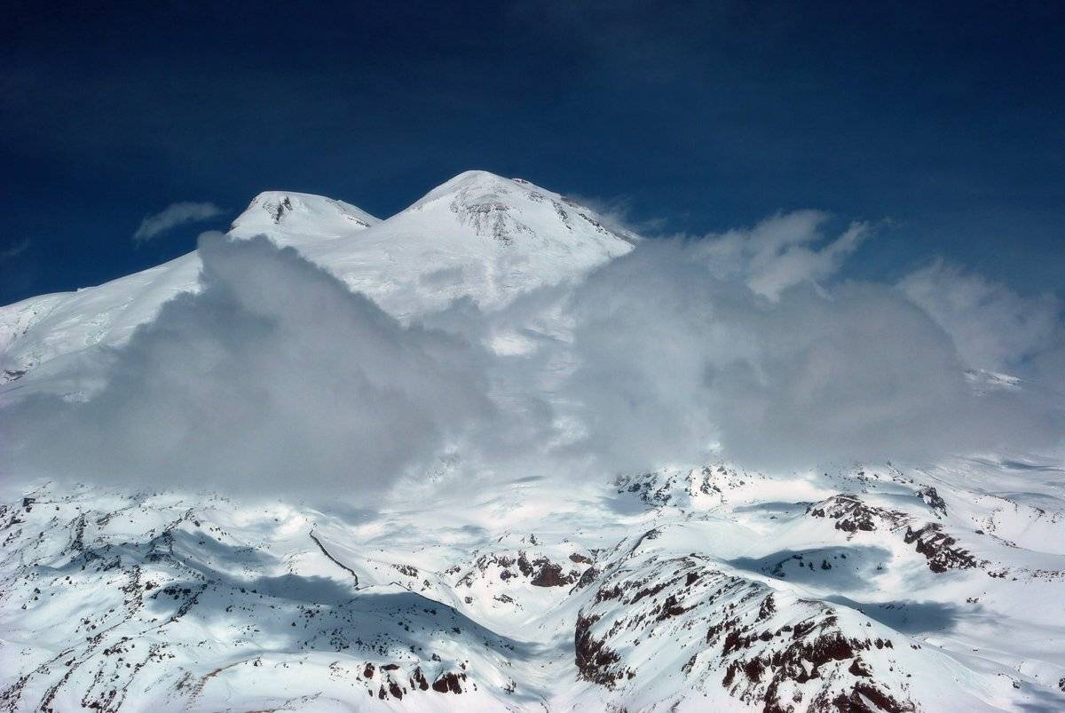 эльбрус, облака, Сергей Седов