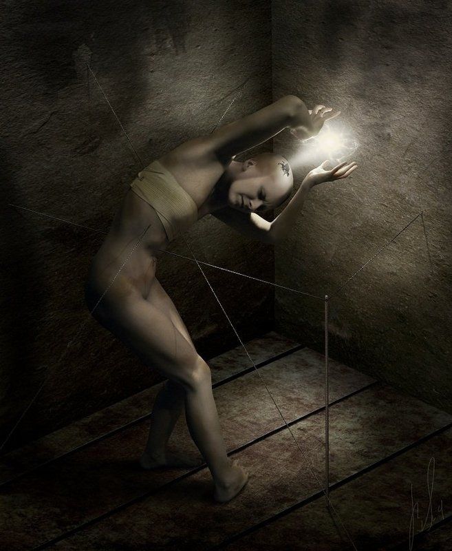 арт,фото В плену у мыслей фото превью