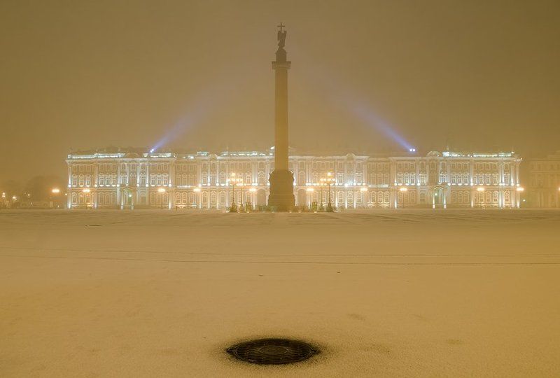 Метель на Дворцовой. фото превью