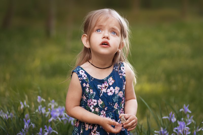 Девочка ребенок портрет  Лерочка фото превью