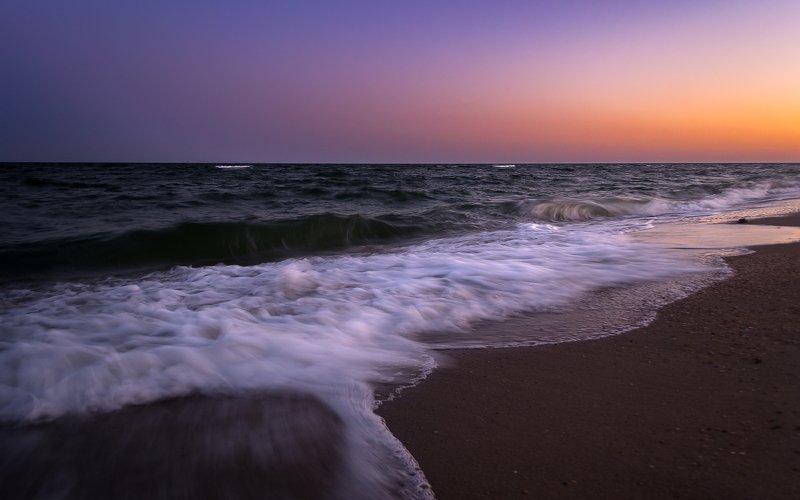 foam, sea, storm, sunset ,закат,море,волны, пена, чёрное море, украина All that\'s left of the Little Mermaid фото превью