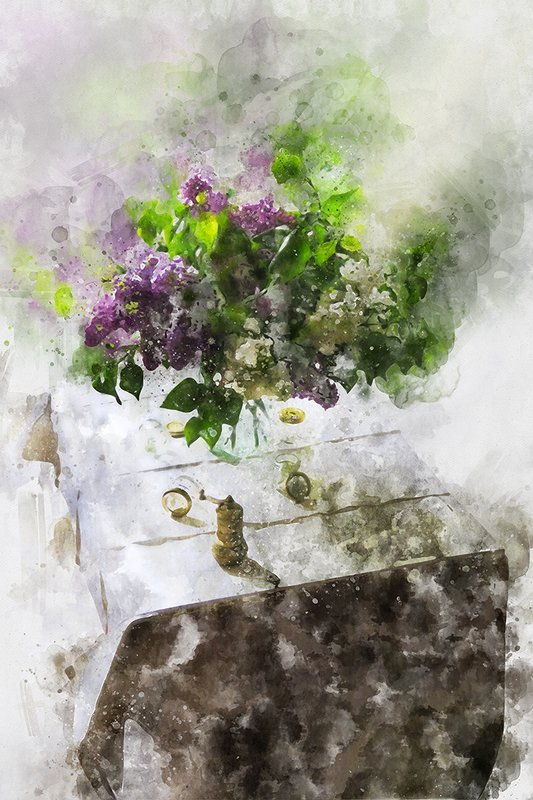 арт фото красиво натюрморт акварель АКВАРЕЛЬ 17 фото превью