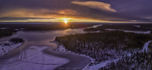 Февральский восход.