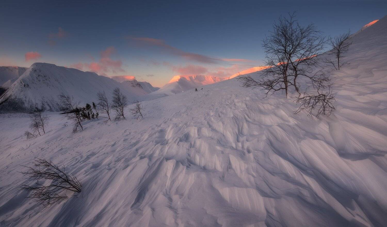 пейзаж,кольский,север,хибины,россия,зима,свет,закат,панорама, Виталий Истомин