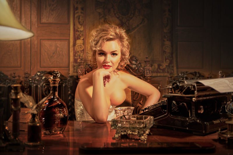 портрет, красота, модель, жанр, rekhov Мерилин Монро фото превью