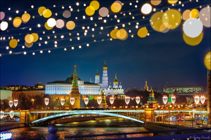 Москва новогодняя фото превью