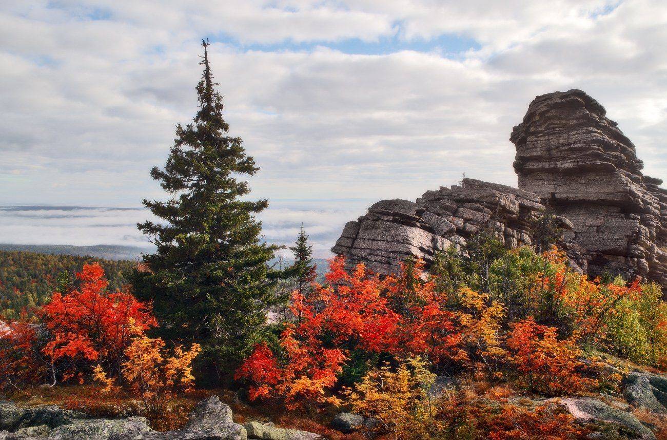 пейзаж, урал, осень, колчимский камень, Сергей Макурин