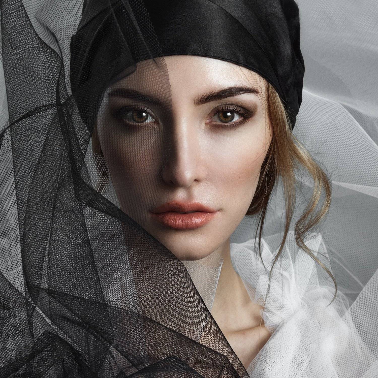 портрет , взгляд ,красивая девушка , цвет ,волосы , красивые губы ,нежность , таинственность, Natalia Kholodova