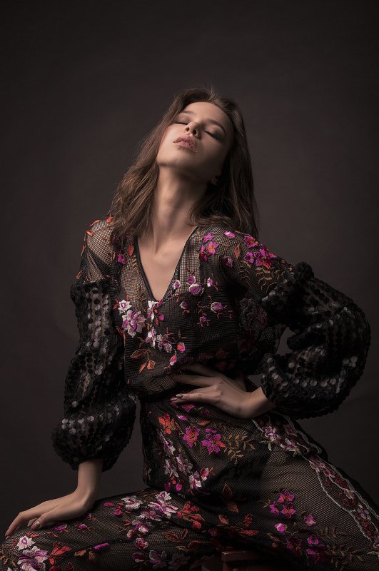 fashion, glamour, girl, model, portrait, портрет, фешн, гламур, студия, девушка, модель Лиза фото превью