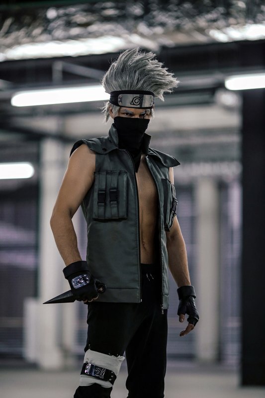 косплей, cosplay, Какаши Хатаке, Манга, Аниме  фото превью