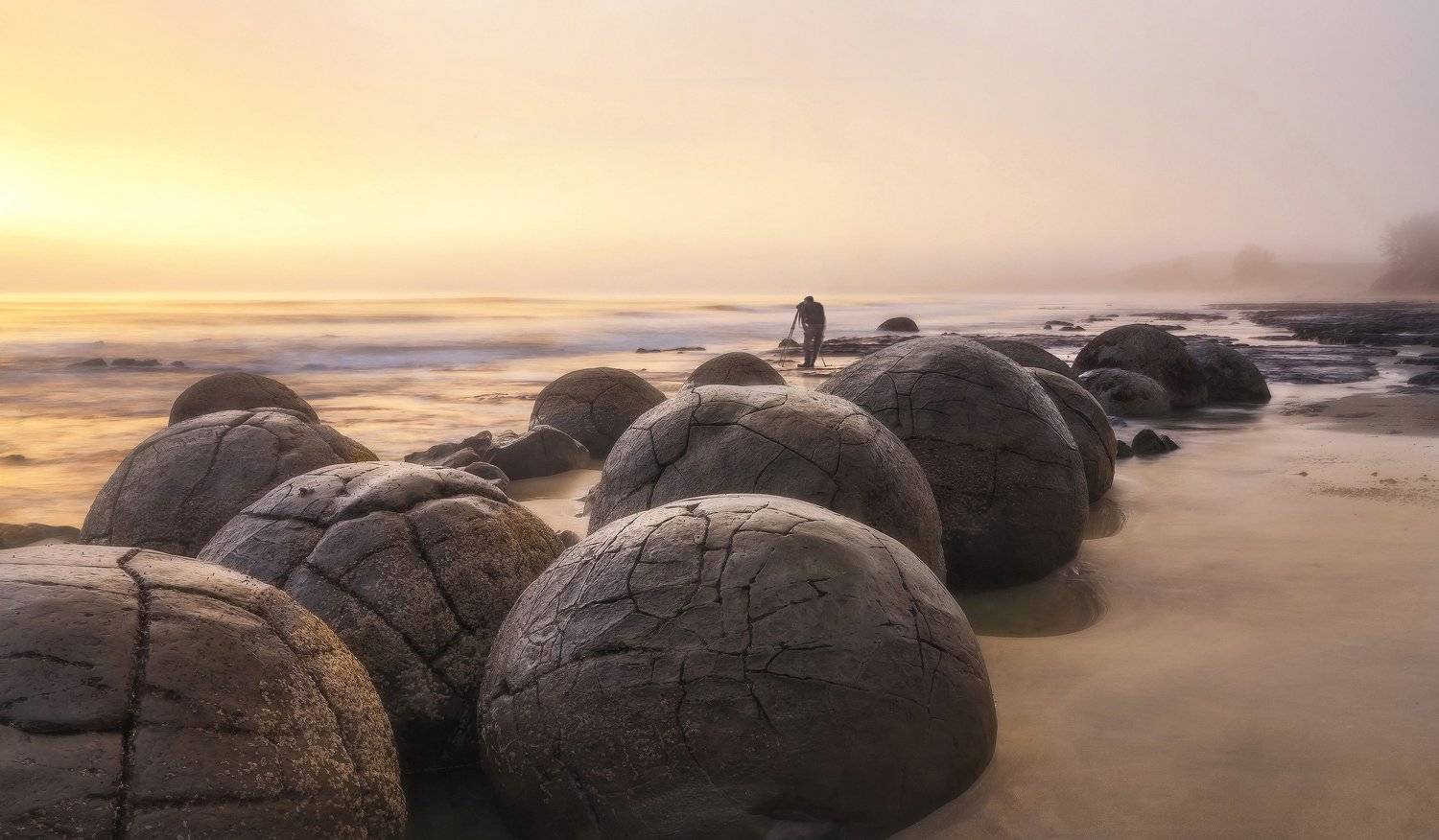 moeraki, new zealand, Андрей Чабров