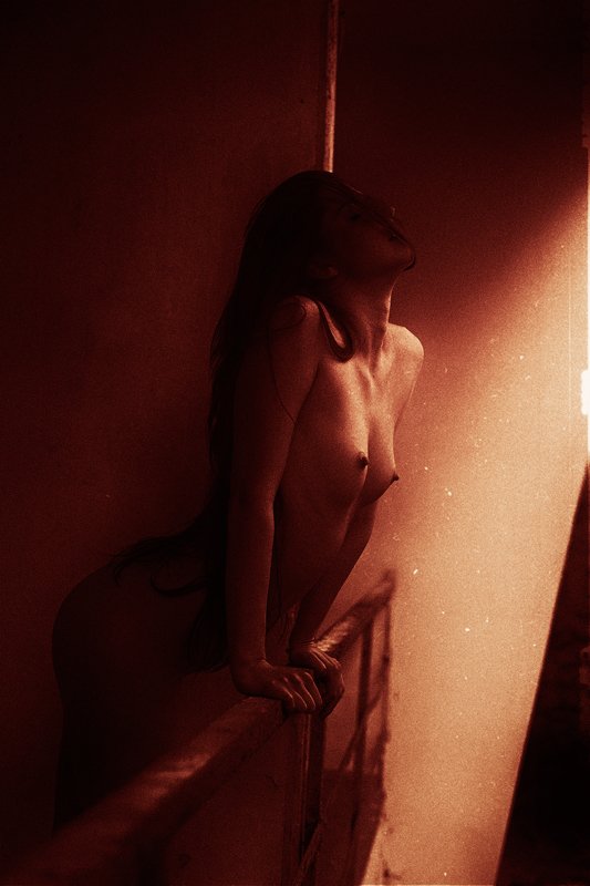 ню,девушка,арт-фото,обнаженная натура,красота, Почти молитва фото превью